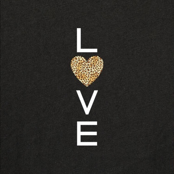 Black “Love” Graphic Tee - Picture 4 of 4
